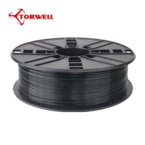 Black PLA Filament 1.75mm 1Kg Spool - Torwell