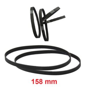 158 mm GT2 Closed Loop Timing Belt