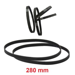 280 mm GT2 Closed Loop Timing Belt