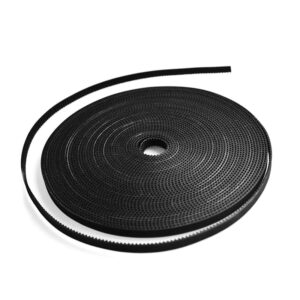 Black GT2 Timing Belt 10mm - per meter