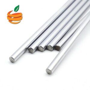 1000 mm M8 Chrome Plated Smooth Rod