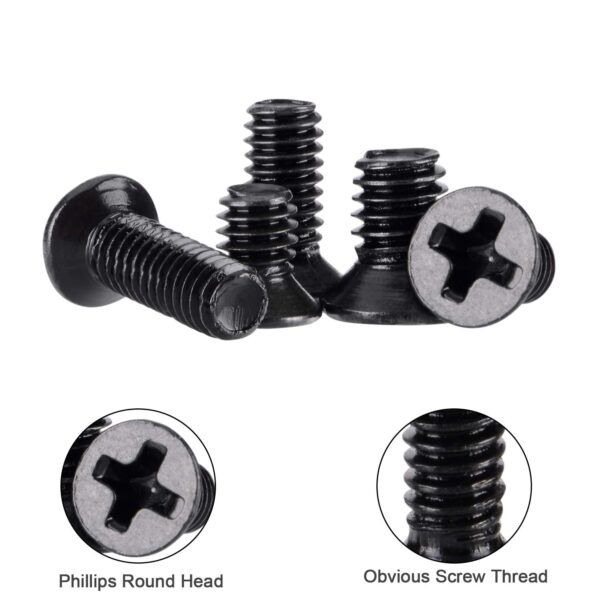 500 Pcs Flat Head Phillips Screws - Image 2
