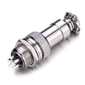 GX12 12mm 4-Pin 250V 5A Male and Female Connector