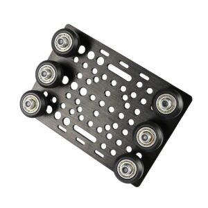 V-Slot Gantry Plate Set 20-80 mm with Solid Wheels