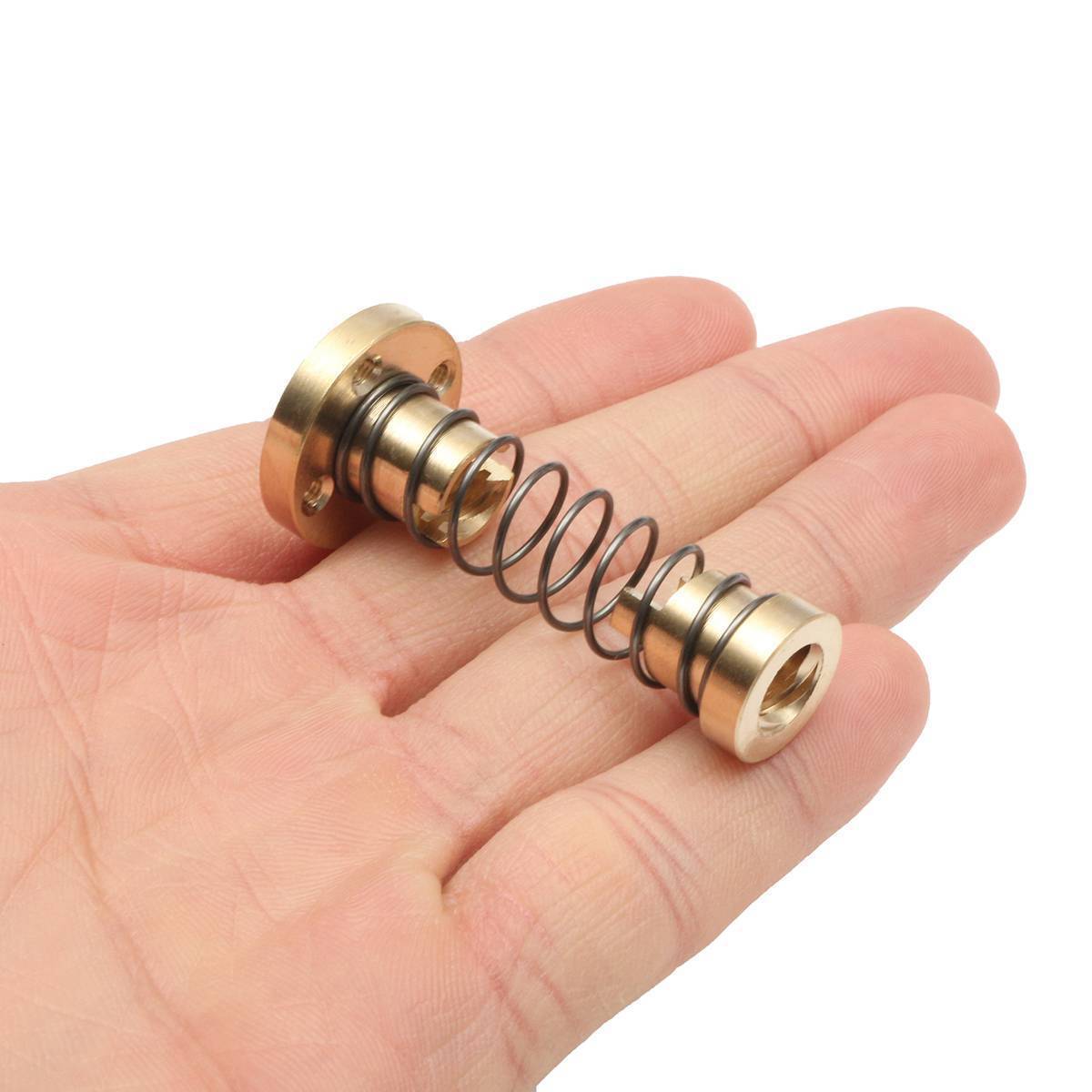 T8 Anti Backlash Spring Loaded Nut Elimination Gap Nut for 8mm Acme Threaded Rod - Image 3