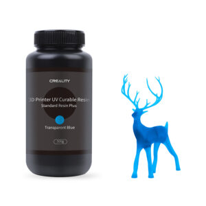 Transparent Blue Standard Resin Plus 0.5 Kg - Creality