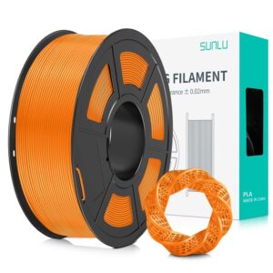 Orange PLA Filament 1.75mm 1 Kg Spool – SunLu