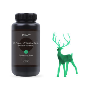 Transparent Green Standard Resin Plus 0.5 Kg - Creality