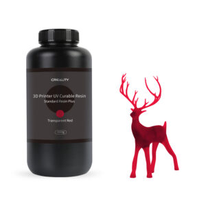Transparent Red Standard Resin Plus 1 Kg - Creality
