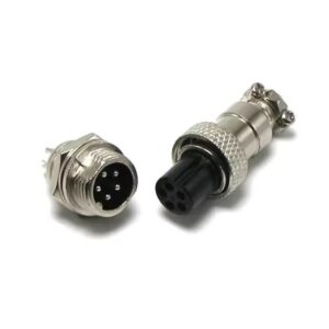GX12 12mm 5-Pin 250V 5A Male and Female Connector