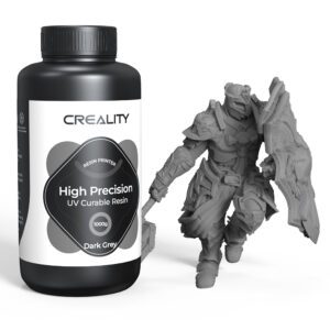 Dark Grey 8K High Precision Resin 1.0 Kg - Creality