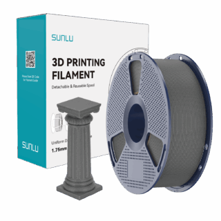 Marble Ashen Concrete High-Speed PLA Filament 1.75mm 1 Kg – SunLu
