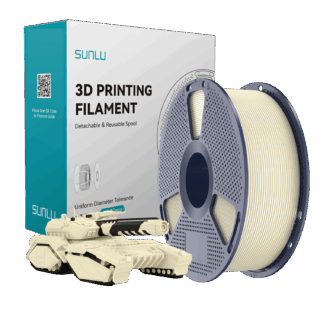 Bone White PLA Filament 1.75mm 1 Kg Spool – SunLu