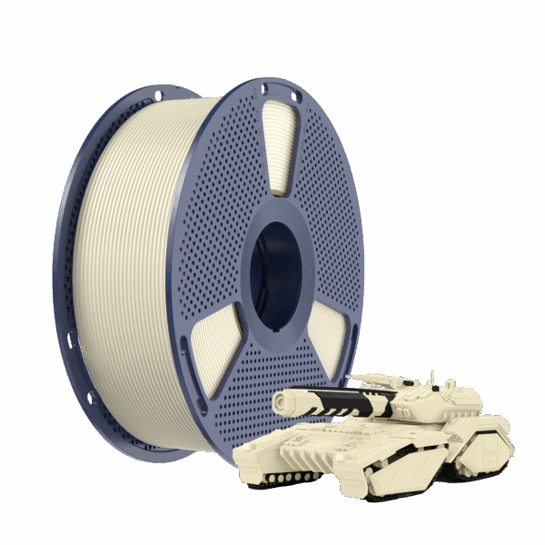 Bone White PLA Filament 1.75mm 1 Kg Spool – SunLu - Image 2