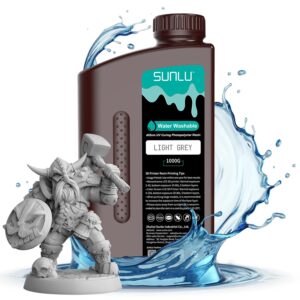 Grey Water Washable Resin 1 kg – Sunlu