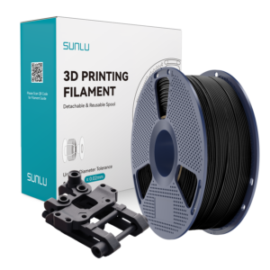 Black ABS Filament 1.75mm 1kg Spool – Sunlu