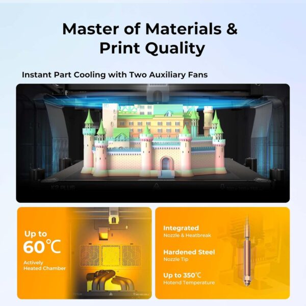 K2 Plus Combo 3D Printer - Image 7