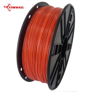 Red Sparkling PLA Glitter Filament 1.75mm 1Kg Spool - Torwell