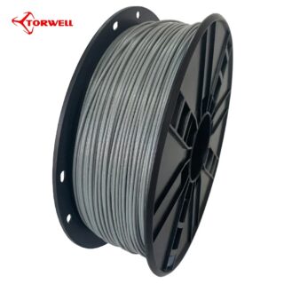 Grey Sparkling PLA Glitter Filament 1.75mm 1Kg Spool - Torwell