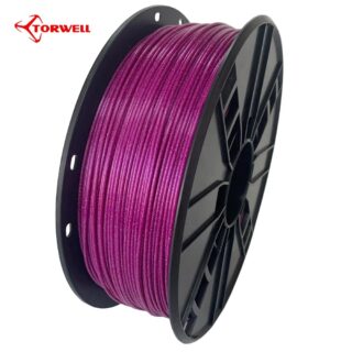 Purple Sparkling PLA Glitter Filament 1.75mm 1Kg Spool - Torwell